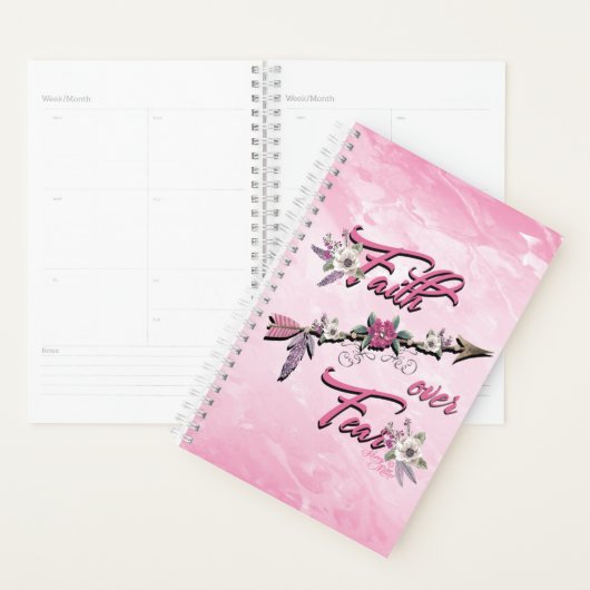 Faith Over Fear Planner (Display)
