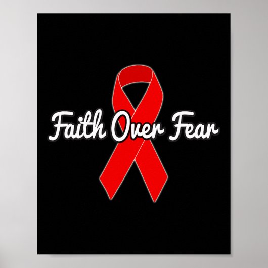 Faith Over Fear  Poster (Voorkant)