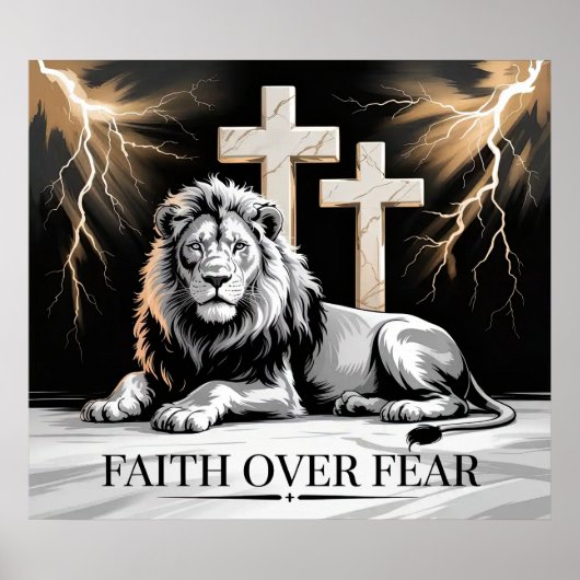 Faith Over Fear Poster (Voorkant)