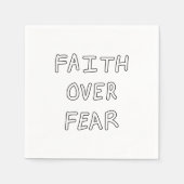 Faith over Fear Servet (Voorkant)