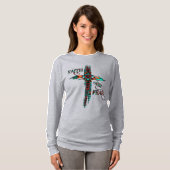 Faith Over Fear, Southwest Cross T-shirt (Voorkant volledig)