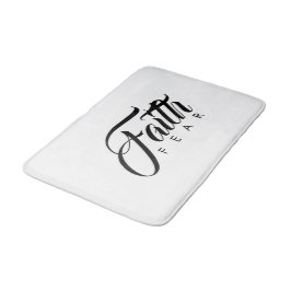 Faith Over Fear White Badmat