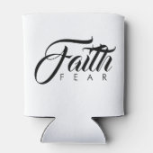 Faith Over Fear White Blikjeskoeler (Achterkant)