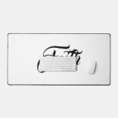 Faith Over Fear White Bureaumat (Keyboard & Muis)