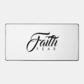 Faith Over Fear White Bureaumat (Voorkant)