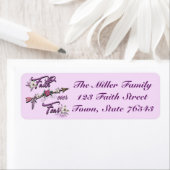 Faith Over Feest Return Address Label (Insitu)