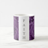 Faith Paarse Rozen 11oz Klassieke Mok (Center)