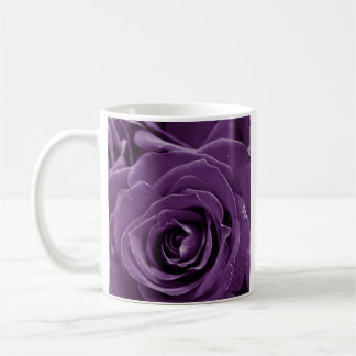 Faith Paarse Rozen 11oz Klassieke Mok