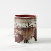 Faith Paint druppel aardewerk look mok (Midden)