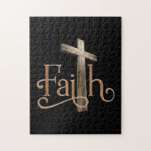 Faith Pattern God Jesus Religieuze Christelijk Legpuzzel (Verticaal)