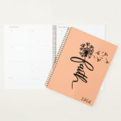 Faith Peach Planner (Display)