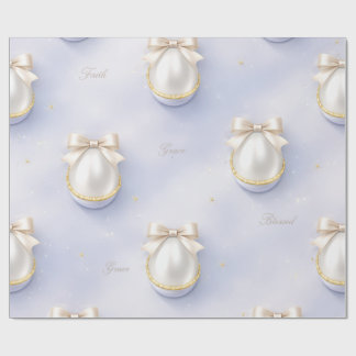 Faith Pearl Inpakpapier Elegante Boog Ontwerp