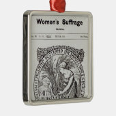 Faith, Perseverance, Patience, 1911 Metalen Ornament (Rechts)