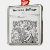 Faith, Perseverance, Patience, 1911 Metalen Ornament (Links)