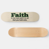 Faith Persoonlijk Skateboard (Horizontaal)