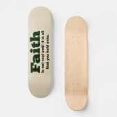 Faith Persoonlijk Skateboard (Voorkant)