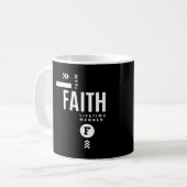 Faith Persoonlijke naam Birthday Gift Koffiemok (Voorkant links)
