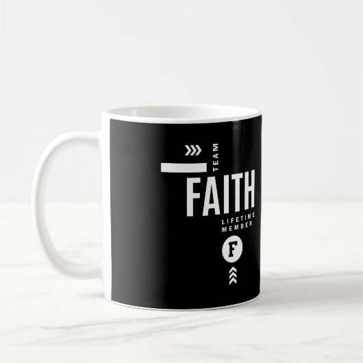 Faith Persoonlijke naam Birthday Gift Koffiemok (Links)