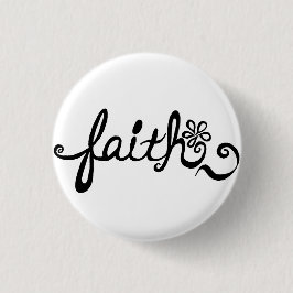 Faith Pin Ronde Button 3,2 Cm