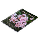 Faith Pink Flower Blosbezems Prayer Journal Notiti Notitieboek (Linkerzijde)