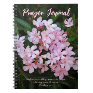 Faith Pink Flower Blosbezems Prayer Journal Notiti Notitieboek