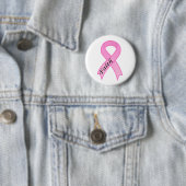 Faith Pink Ribbon Button (In situ)