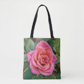 Faith Pink Rose Art Tas (Voorkant)