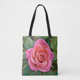 Faith Pink Rose Art Tas