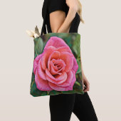 Faith Pink Rose Art Tas (Dichtbij)