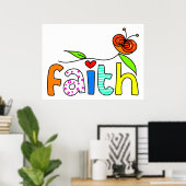 Faith Poster (Thuiskantoor)