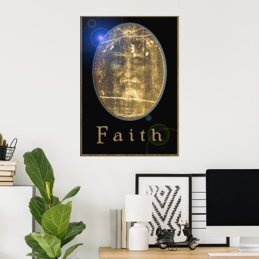 Faith Poster (Thuiskantoor)