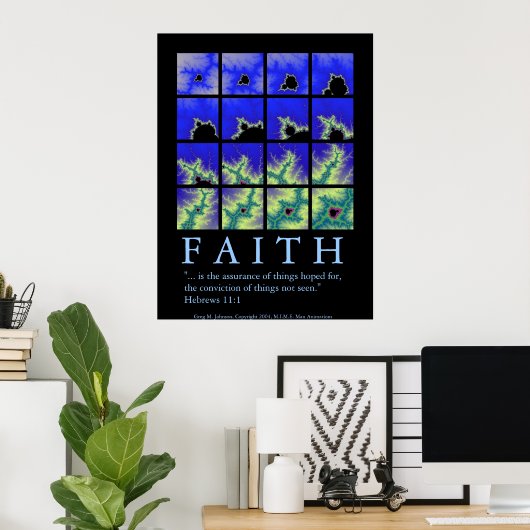 FAITH POSTER (Thuiskantoor)