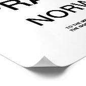 FAITH PRAYER NOORWEGEN POSTER (Hoek)