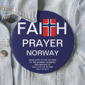 FAITH PRAYER NOORWEGEN RONDE BUTTON 6,0 CM (In situ)