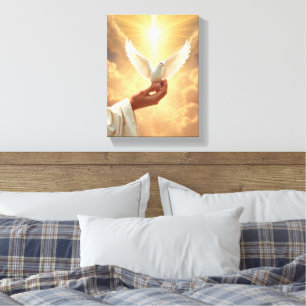 Faith - Premium Wrapped Canvas (Glans) Afdruk