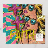 faith Print Kaart (Voorkant / Achterkant)