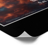 Faith Psalm 46:10 Inspirerend Bijbelprijsopgave Poster (Hoek)