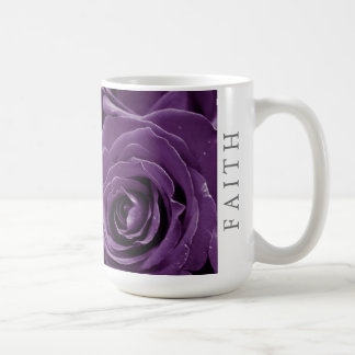 Faith Purple Roses 15oz Classic Mug Koffiemok