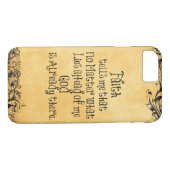 Faith Quote Case-Mate iPhone Case (Achterkant (Horizontaal))