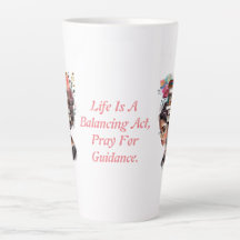 Faith Quote- Girl With Books On Her Head