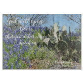 Faith Quote Glas snijplank (Voorkant)