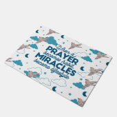 Faith quotes en Bird Pattern Deurmat (Schuin)