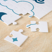 Faith quotes en Bird Pattern Legpuzzel (Zijkant)