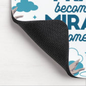 Faith quotes en Bird Pattern Muismat (Hoek)