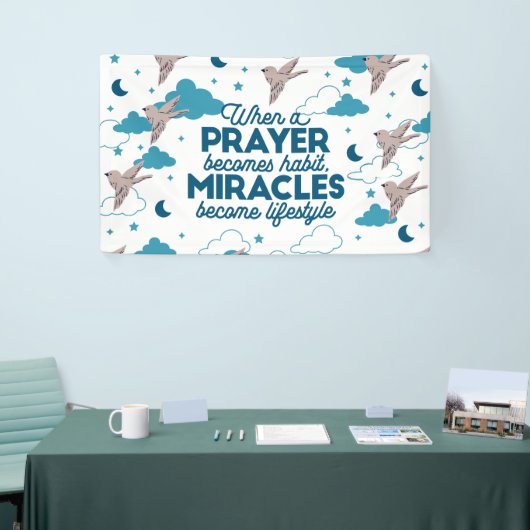 Faith quotes en Bird Pattern Spandoek (Beurs)