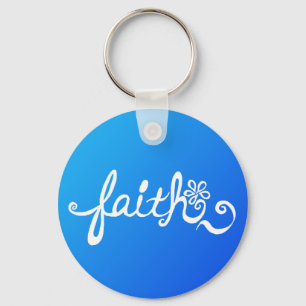 Faith - reverse oceaan sleutelhanger