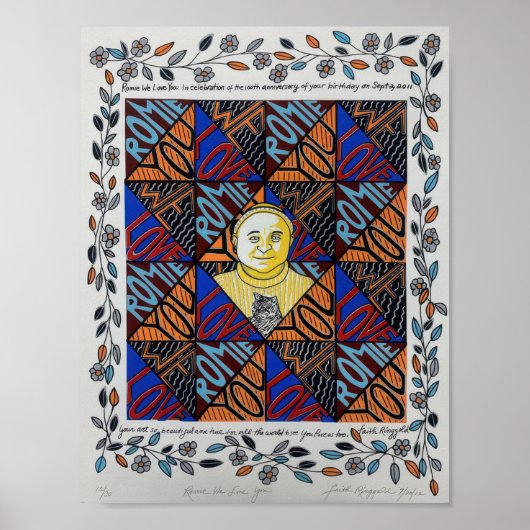 Faith Ringgold (25) Poster (Voorkant)