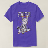 Faith Rocks T-shirt (Design voorkant)