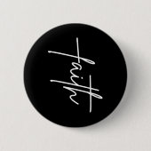 Faith Ronde Button 5,7 Cm (Voorkant)