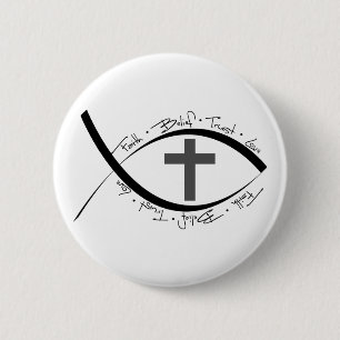 Faith Ronde Button 5,7 Cm